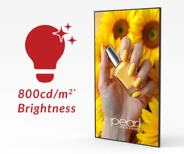 Vibrant Professional Advertising Displays