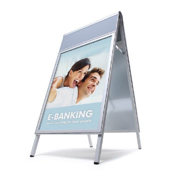 Compasso Designer A-Board With Header