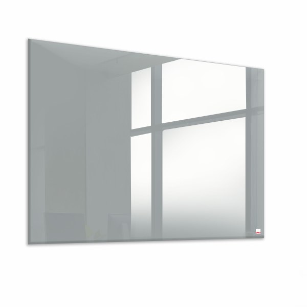 Casca Magnetic Glass Writing Board 1500 x 1200mm Rich Aluminium