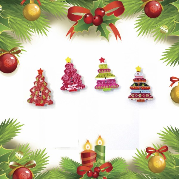 Christmas Themed Whiteboard Magnets