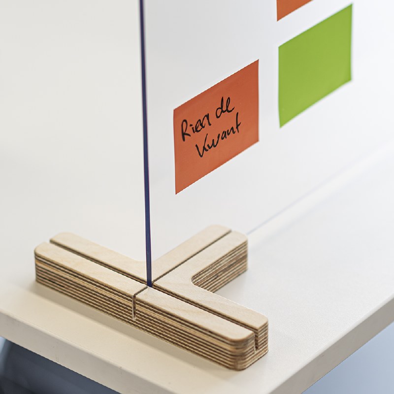 Clear Desk Divider Components Boards Direct