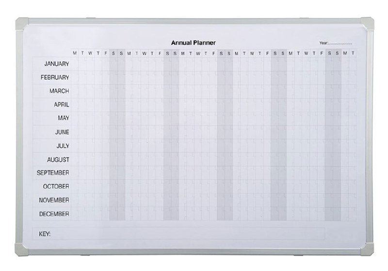 Yearly Planner 900 x 600mm Boards Direct