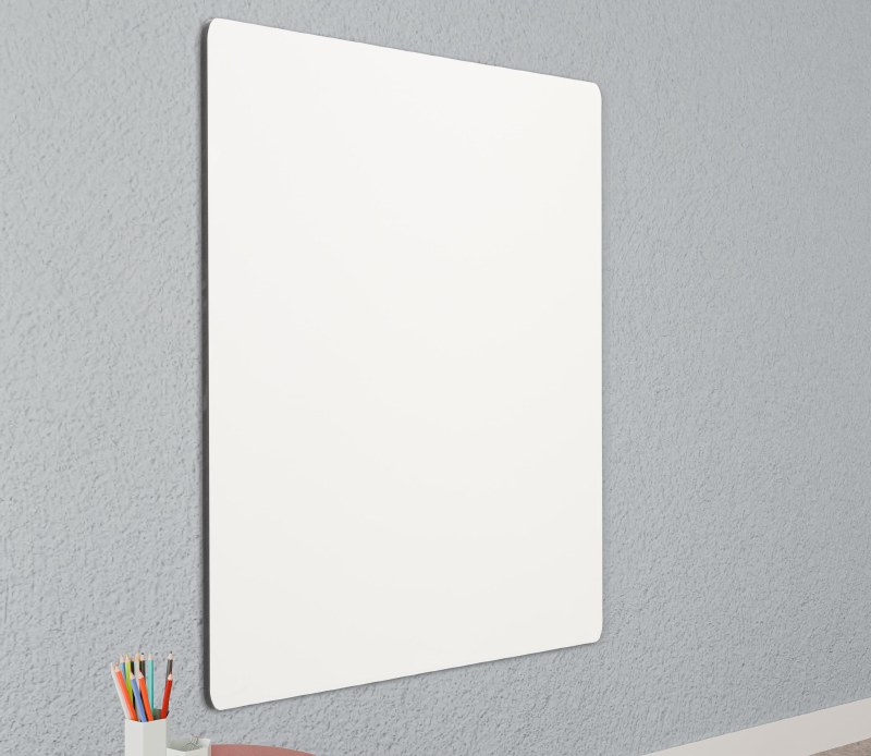 Frameless Magnetic Whiteboards Rounded Corners Boards Direct 