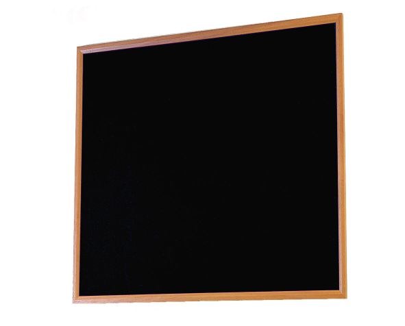 Eco-Sound Oak Framed Blazemaster Noticeboard - Boards Direct