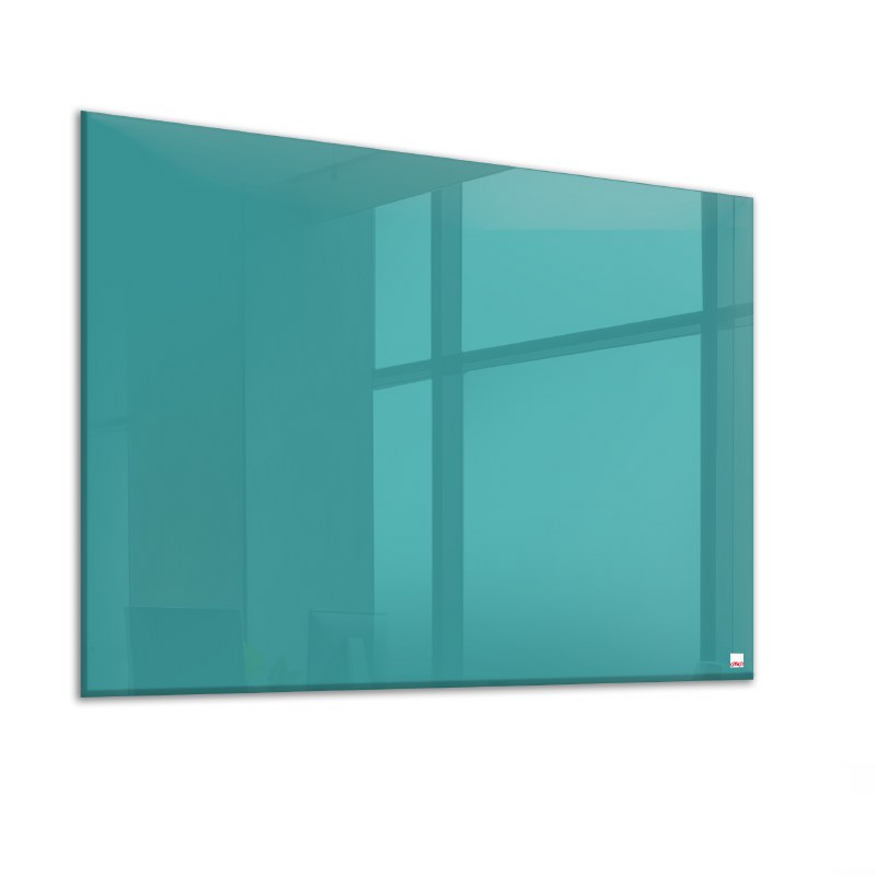 Casca Glass Wipe Board 1500 x 1200mm, Green Teal Boards Direct