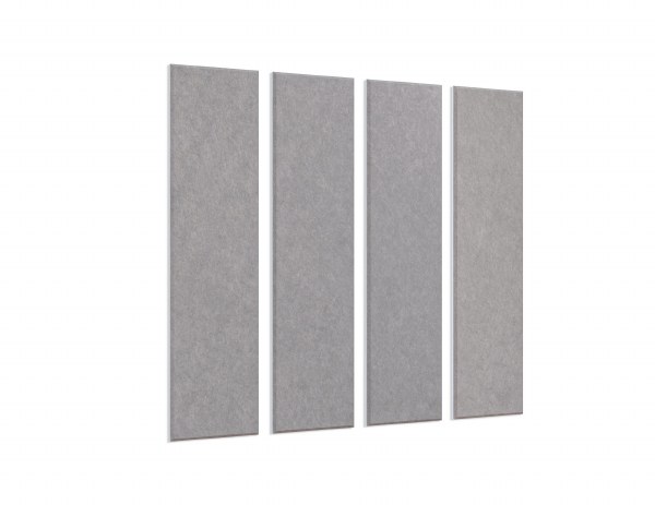 Acoustic Wall Panels 120 x 30cm, Pack of 4
