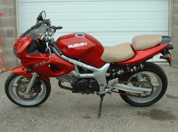 2001 Suzuki SV650S - Red