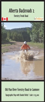 AB Back Road Forestry Map #2