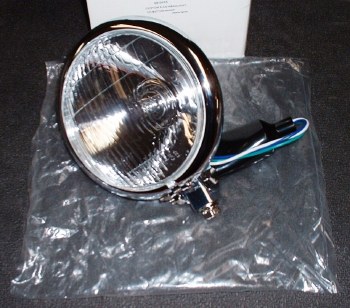 Headlight Chrome Bottom Mount