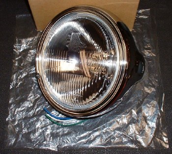 Headlight Kawasaki 7in Chrome