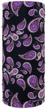 Motley Tube POL Purple Paisley