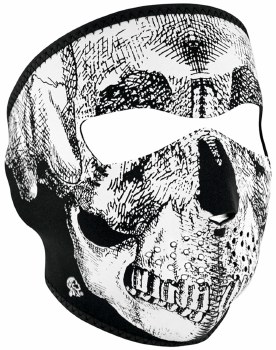 Neoprene Face Mask Skull