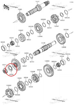 OEM CounterSH Washer KLR 08-18