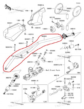 OEM H/Bar SL KLR 08-11