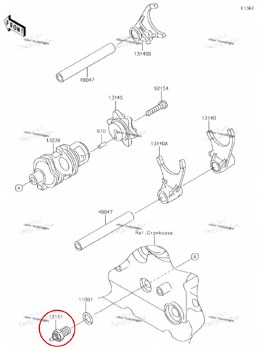 OEM Neutral Switch KLR 87-18