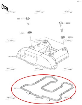 OEM Valve COV GSK KLR650 22-26