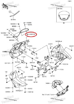 OEM Well Nut W/S 5mm KLR 08-18