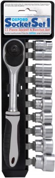 Oxford Socket & Ratchet Set
