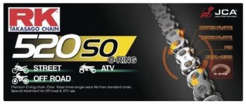 RK Chain 520 SOx110L O-Ring