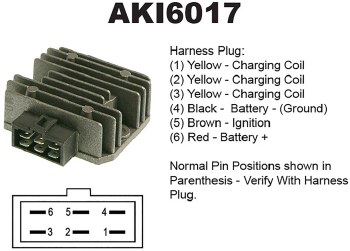 Regulator Rectifier KLR 87-07