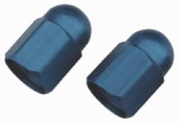 Tire Valve Caps Blue