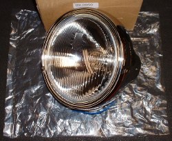 Headlight Universal 7in Chrome