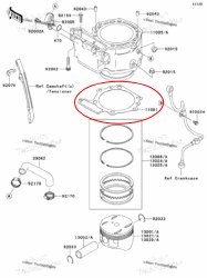 OEM Base Gasket KLR650 11-18