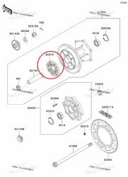 OEM Cush Drive RBRS KLR 87-24