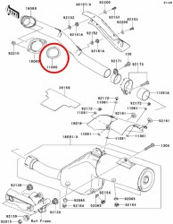 OEM Exhaust Manifold GSKT KLR