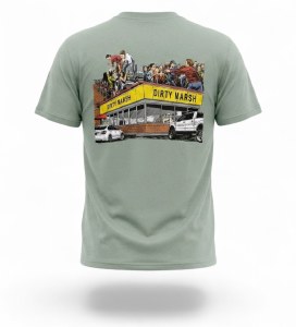 Dirty Marsh Waffle Home T-Shirt SMALL