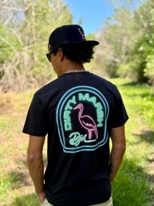 Dirty Marsh Tombstone Neon T-Shirt SMALL
