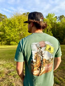 Dirty Marsh Patriot Skelly T-Shirt SMALL
