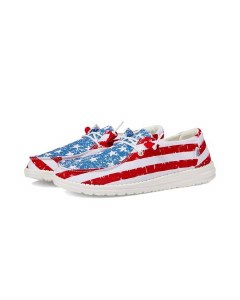 Hey Dude Ladies Wendy STAR SPANGLED Ladies 10