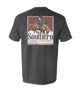 Southern Fried Cotton Cowboy Up T-Shirt SMALL