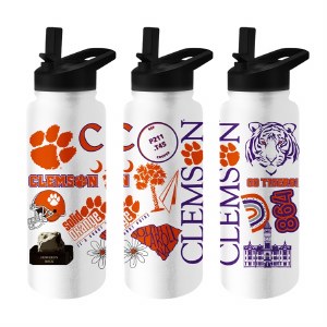 Clemson Tigers 34oz Native Quencher Bottle