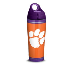 Clemson Tigers 24oz Campus Stainless Steel TERVIS Water Bottle