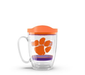 Clemson Tigers Tradition 16oz TERVIS Tumbler with Handle