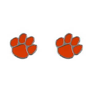 Clemson Tigers Paw Elise Earrings