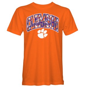 Clemson Tigers Duck Camo Arc T-Shirt SMALL