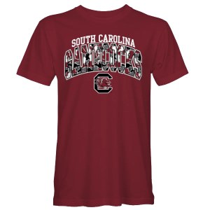 South Carolina Gamecocks Duck Camo Arc T-Shirt SMALL