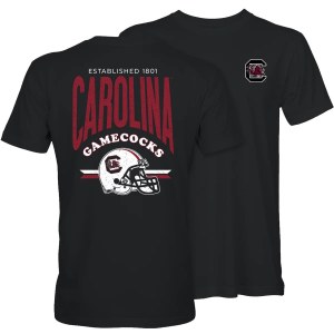 South Carolina Gamecocks Helmet T-Shirt SMALL