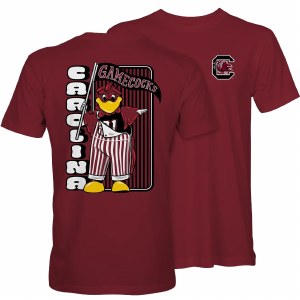 South Carolina Gamecocks Cocky Overalls T-Shirt SMALL