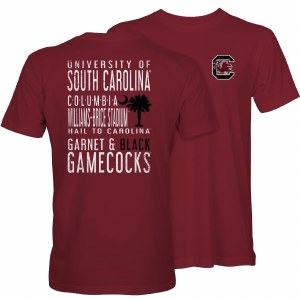 South Carolina Gamecocks Vintage Word Art T-Shirt SMALL