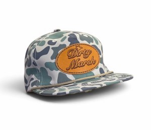 Dirty Marsh Snapback Hat MARSH
