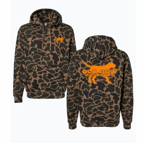 Old Row Outdoors Pointer Dog CAMO Hood SMALL