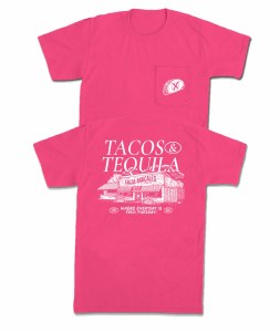 Old Row Chicks, Tacos & Tequila T-Shirt SMALL