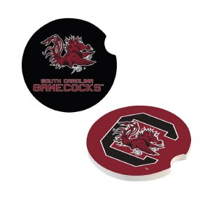 South Carolina Gamecocks Car Coaster Set (2 Pack)