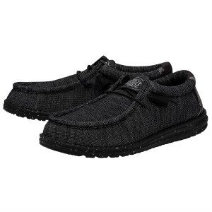 Hey Dude Men's Wally Stretch MIDNIGHT BUNKER Size 15