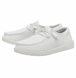 Hey Dude Wendy Funk Mono WHITE Ladies 7