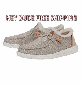 Hey Dude Ladies Wendy Warmth Natural LADIES 8